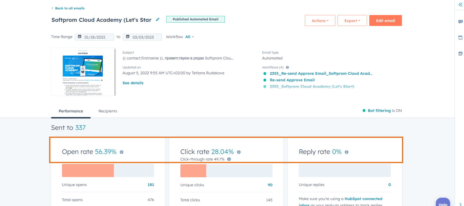 HubSpot_Marketinh Hub_Emailing Statistic